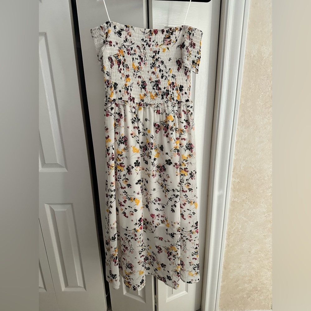 Sam Edelman midi strapless summer dress